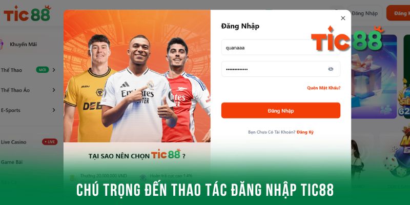 Những lý do người chơi nên chú trọng việc đăng nhập Tic88