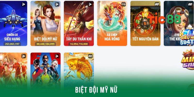 Giới thiệu game Biệt Đội Mỹ Nữ