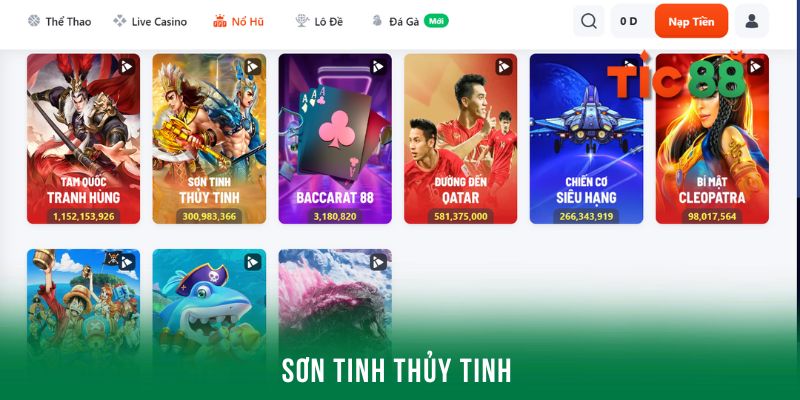 Giới thiệu về game Sơn Tinh Thủy Tinh thú vị