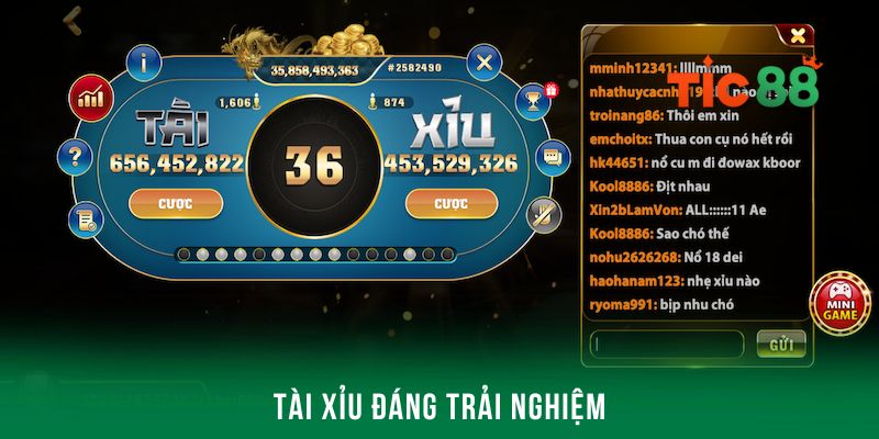 Tổng hợp top 10 game bài đình đám tại Tic88 2 Top 10 game bài đáng trải nghiệm: Tài Xỉu
